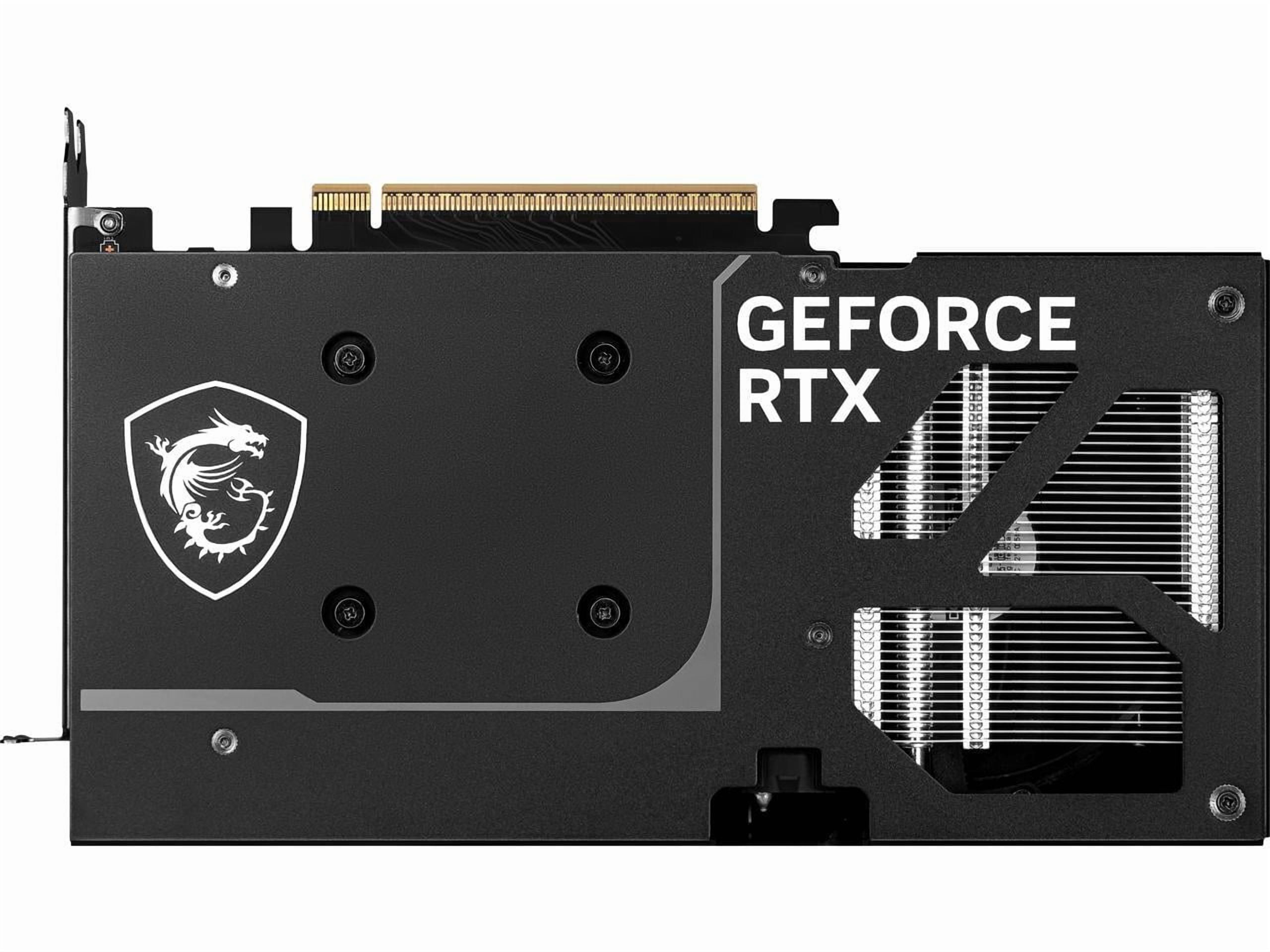 MSI Ventus GeForce RTX 5060 Ti 16GB GDDR7 PCI Express 5.0 x16 (use x8) Graphics Card (RTX 5060 Ti 16G VENTUS 2X OC BLACK PLUS)