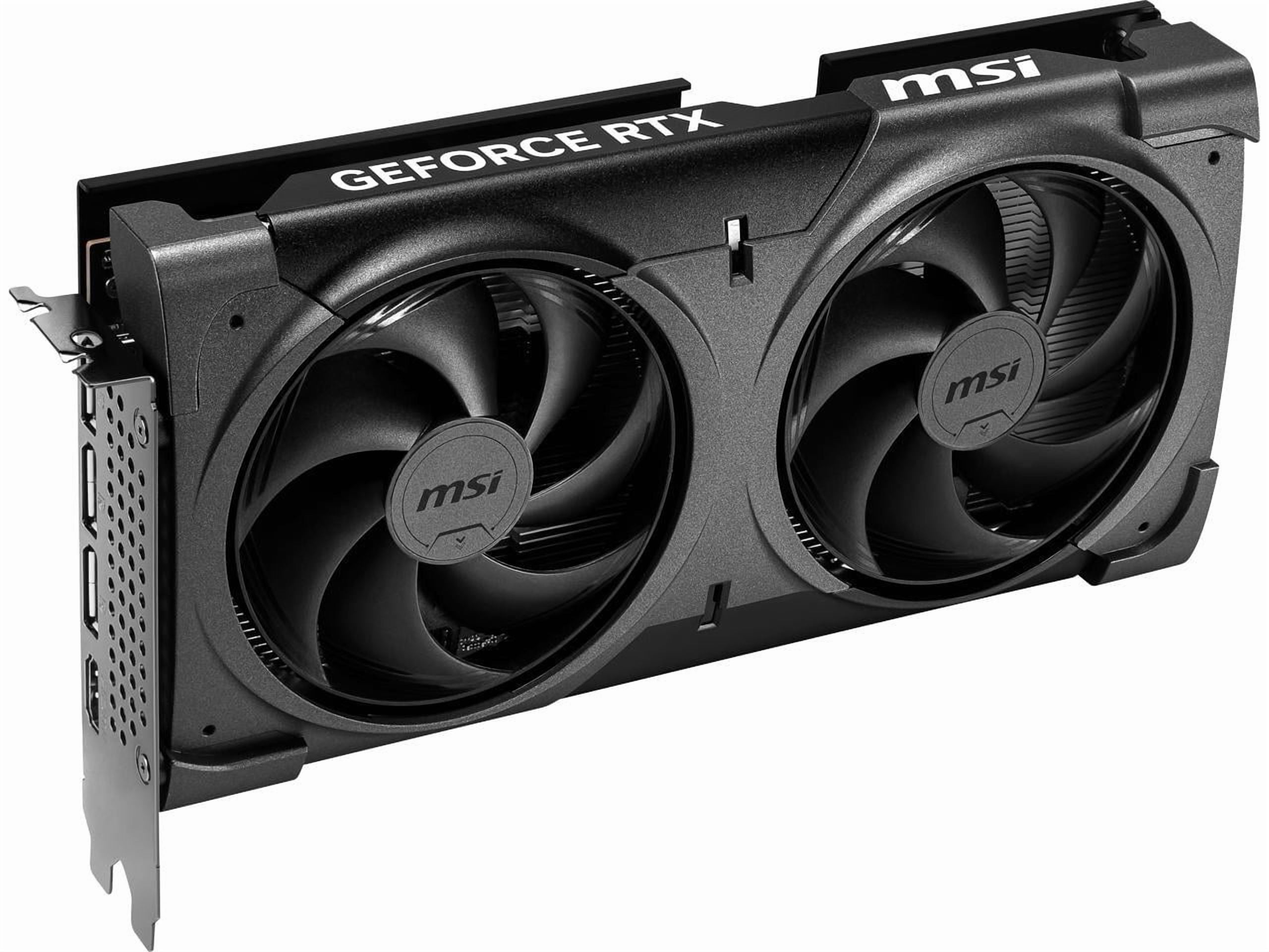 MSI Ventus GeForce RTX 5060 Ti 16GB GDDR7 PCI Express 5.0 x16 (use x8) Graphics Card (RTX 5060 Ti 16G VENTUS 2X OC BLACK PLUS)
