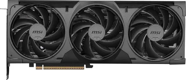 MSI Ventus GeForce RTX 5070 Ti 16GB GDDR7 PCI Express 5 0 Graphics Card RTX 5070 TI 16G VENTUS 3X OC BLACK