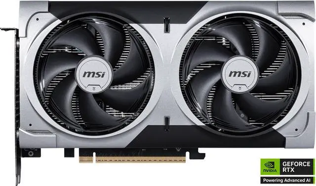 MSI Ventus GeForce RTX 5060 Ti 16GB GDDR7 PCI Express 5 0 x 16  use x8  ATX Graphics Card RTX 5060 Ti 16G VENTUS 2X PLUS
