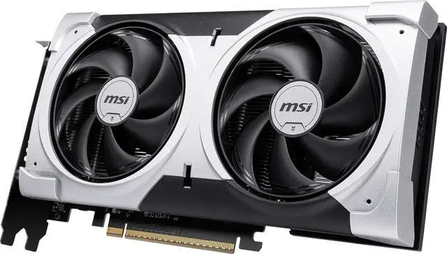 MSI Gaming RTX 5060 Ti 16G Ventus 2X OC Plus Tarjeta gráfica (16GB GDDR7, 128 bits, Rendimiento extremo: TBA MHz, DisplayPort x 3 2.1a, HDMI 2.1b, Arquitectura NVIDIA Blackwell)