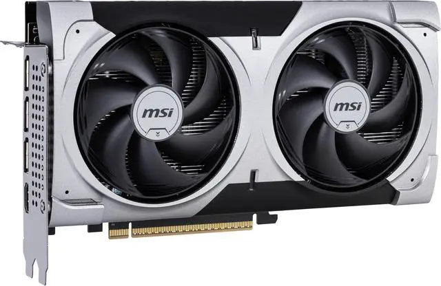 MSI Ventus GeForce RTX 5060 Ti 16GB GDDR7 PCI Express 5 0 x 16  use x8  ATX Graphics Card RTX 5060 Ti 16G VENTUS 2X OC PLUS
