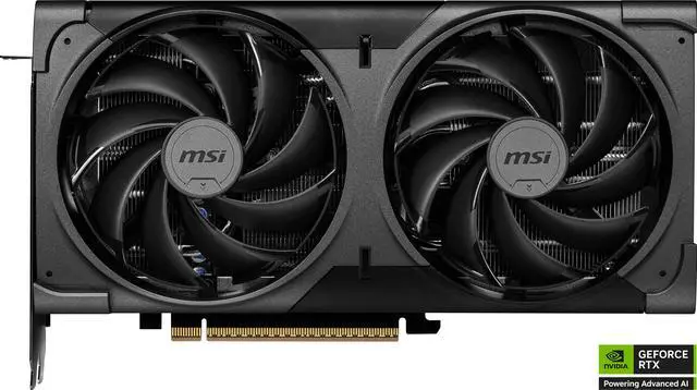 MSI Ventus GeForce RTX 5070 12GB GDDR7 PCI Express 5 0 ATX Video Card RTX 5070 12G VENTUS 2X OC BLACK