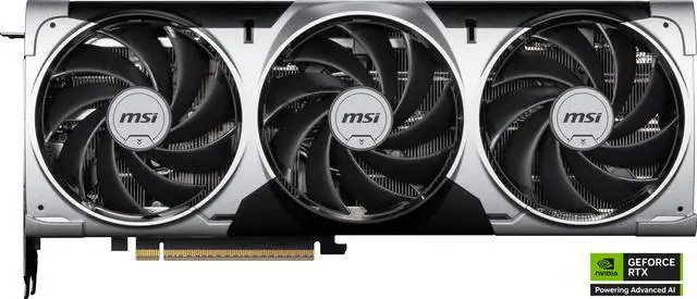 MSI Ventus GeForce RTX 5070 12GB GDDR7 PCI Express 5 0 ATX Graphics Card RTX 5070 12G VENTUS 3X OC