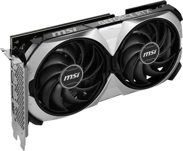 MSI Ventus GeForce RTX 4070 12GB GDDR6X PCI Express 4 0 ATX Graphics Card RTX 4070 VENTUS 2X 12G OC