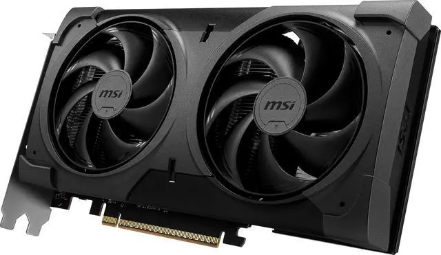 MSI Ventus GeForce RTX 5060 Ti 16GB GDDR7 PCI Express 5 0 x16  use x8  Graphics Card  RTX 5060 Ti 16G VENTUS 2X OC BLACK PLUS 