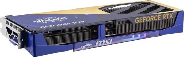 MSI World of Warcraft GeForce RTX 5070 12GB GDDR7 PCI Express 5 0 ATX Graphics RTX 5070 12G World of Warcraft MIDNIGHT VOID EDITION OC