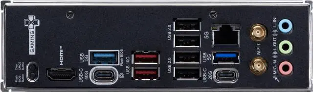 MSI X870E GAMING PLUS WIFI AM5 AMD X870E SATA 6GB/S  5G LAN DDR5 M 2 Wi Fi 7 ATX Motherboard