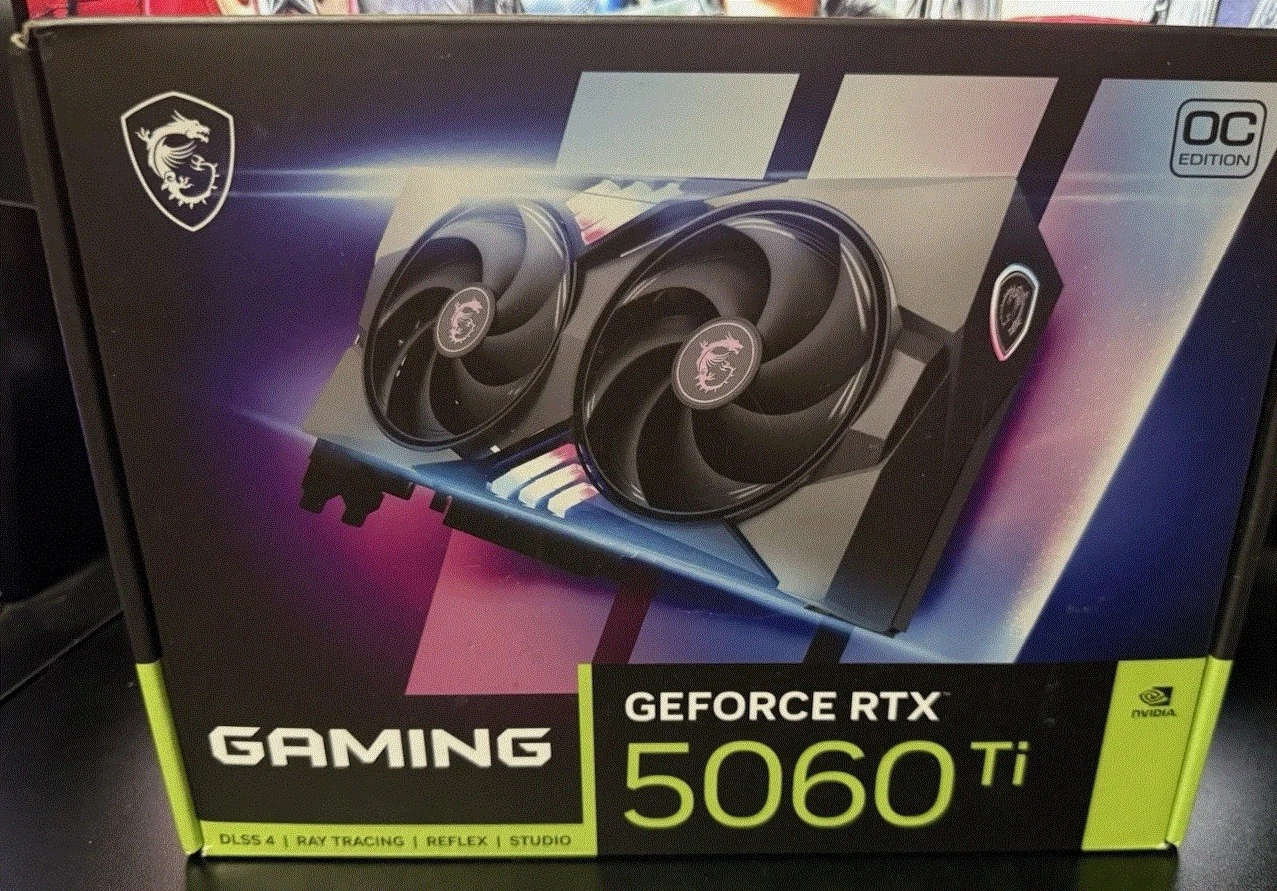 MSI  RTX 5060 Ti 8G GAMING OC Graphics Card GDDR7 128 bit 28Gbps  NEW 