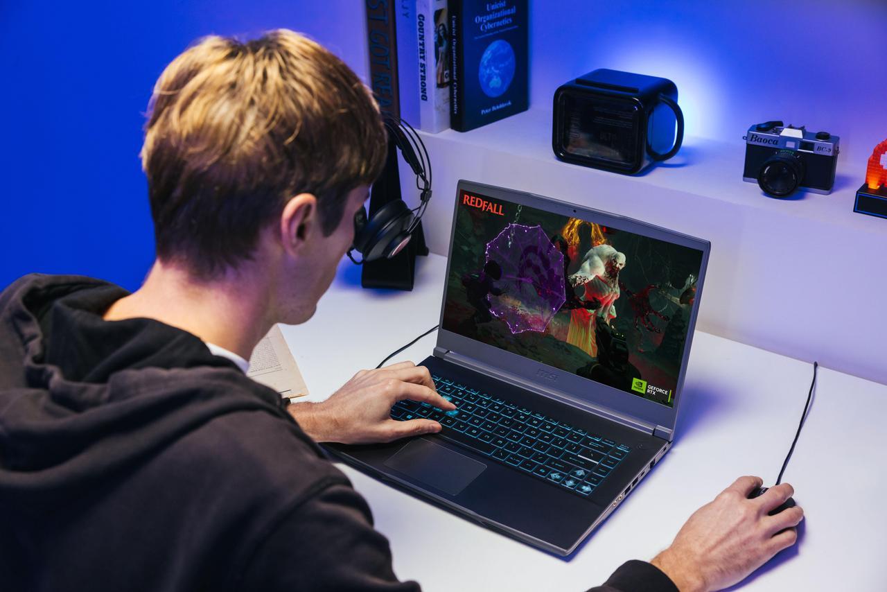 MSI   15 6" GeForce RTX 4060 Laptop GPU   AMD Ryzen 9 8945HS   16GB Memory   1 TB PCIe SSD   Windows 11 Home 64 bit   Gaming Laptop   144 Hz IPS  Thin A15 B8VF 270US