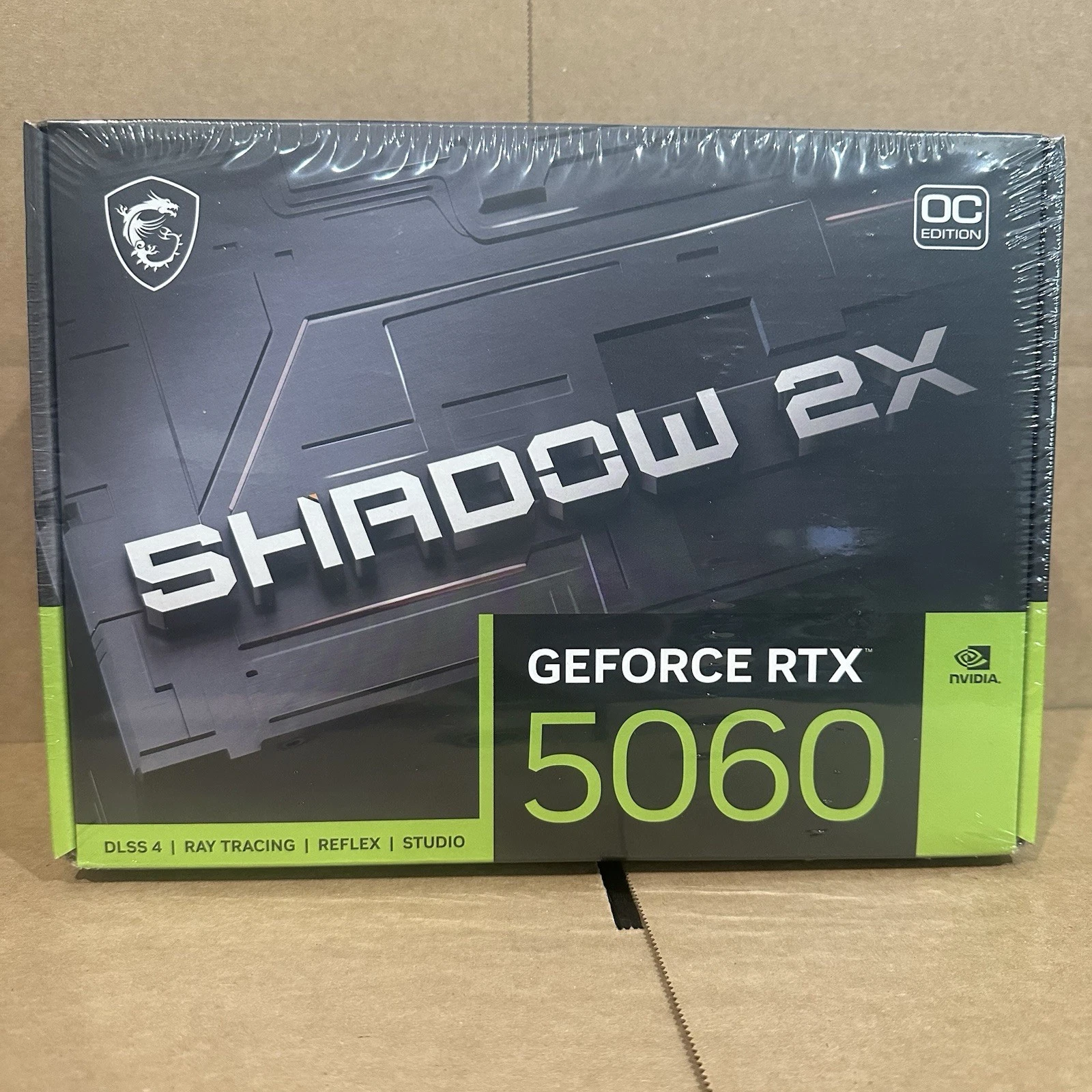 MSI   NVIDIA GeForce RTX 5060 8G SHADOW 2X OC 8GB GDDR7 PCI Express Graphic Card
