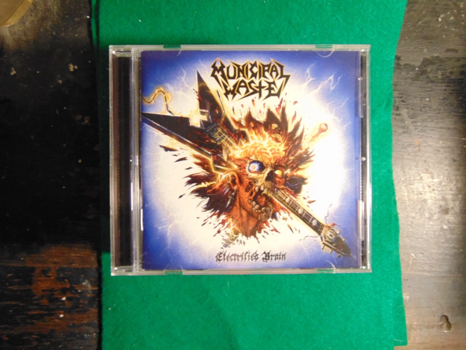 MUNICIPAL WASTE cd ELECTRIFIED BRAIN