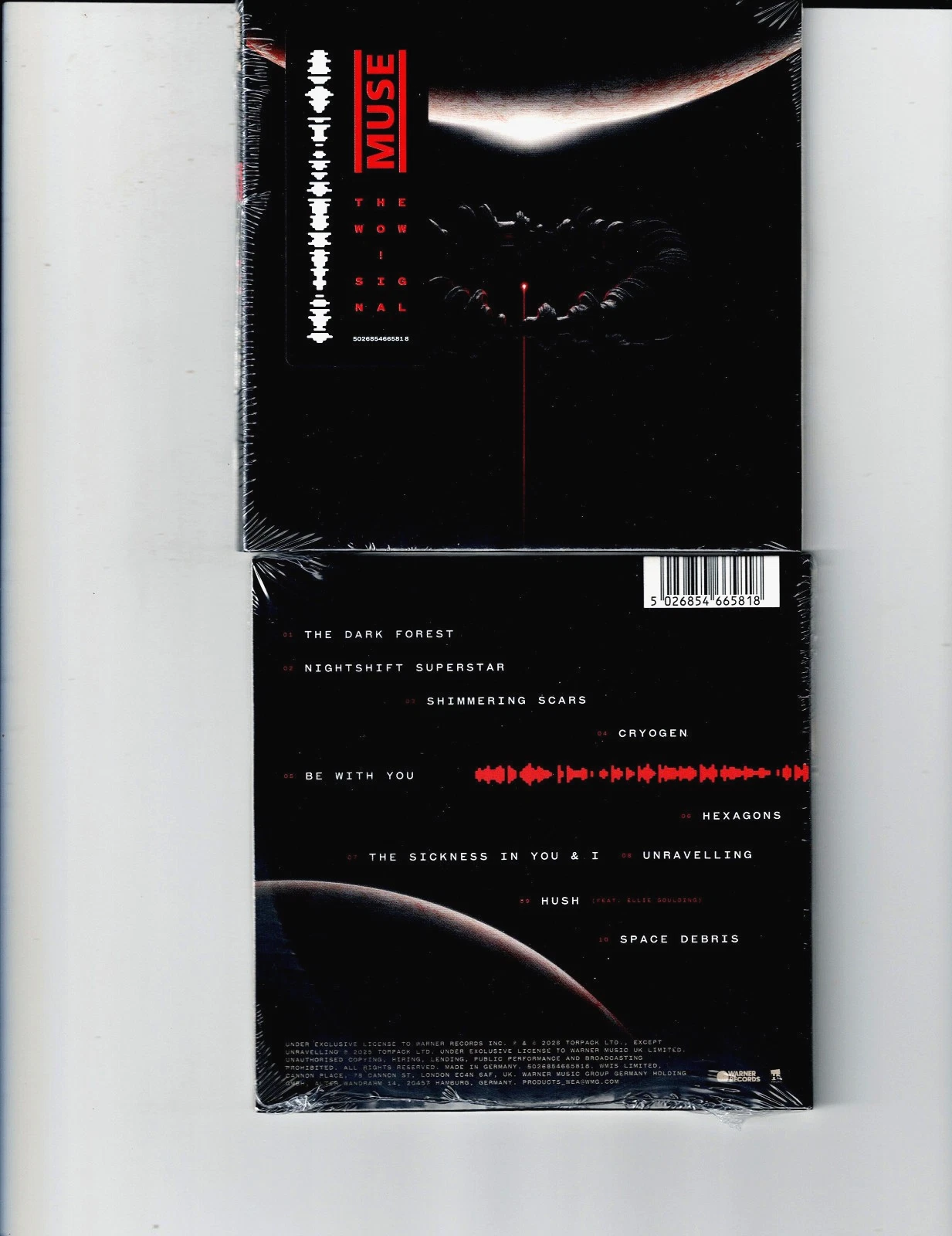 MUSE   THE WOW SIGNAL  CD 2026  NEW  10 TRACKS 
