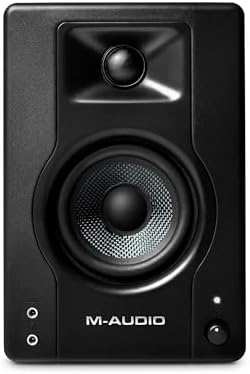 M AUDIO BX3 Pair 3 5 Studio Monitors  HD PC Speakers for Recording and Multimedia with Music Production Software