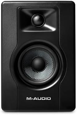 M AUDIO BX3 Pair 3 5 Studio Monitors  HD PC Speakers for Recording and Multimedia with Music Production Software