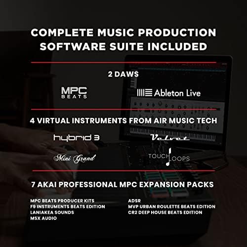 M AUDIO Oxygen Pro 61 Key USB MIDI Keyboard Controller With Beat Pads  MIDI assignable Knobs  Buttons and Faders  and Native Instruments Sound Package  NKS Integration 