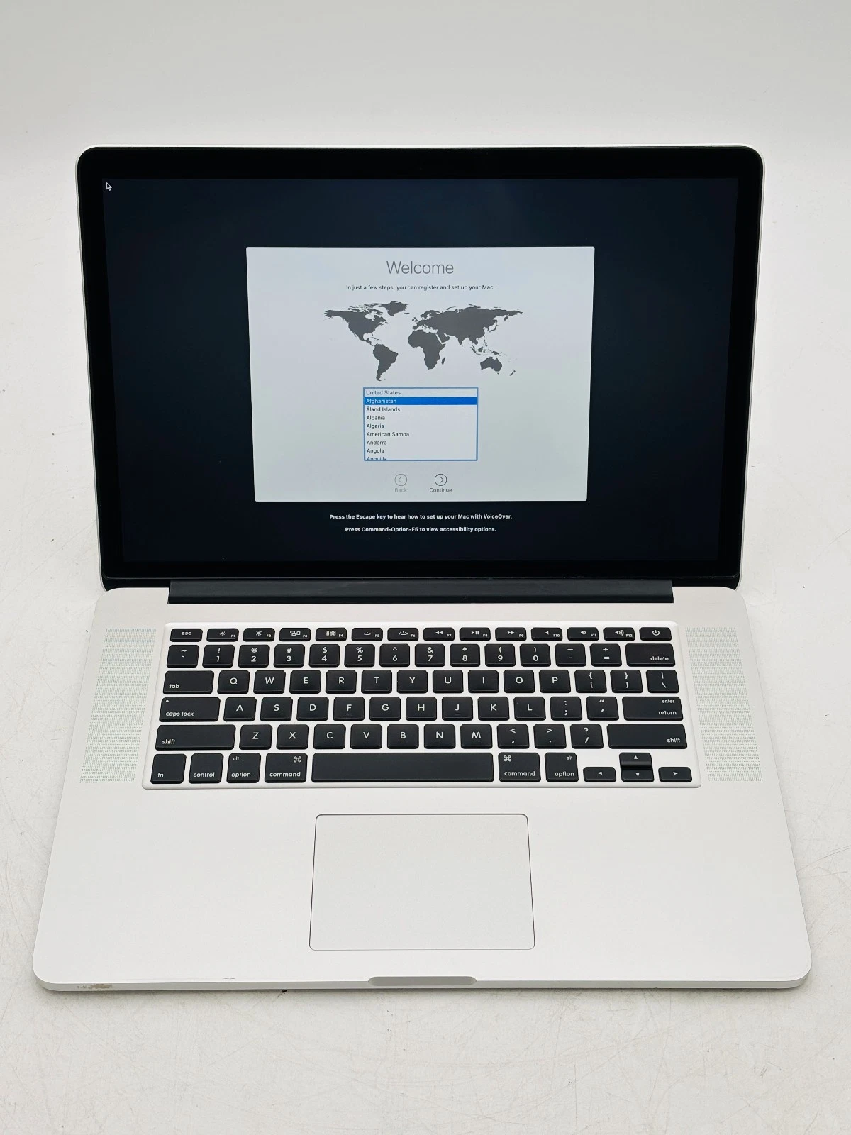 MacBook Pro 15 de mediados de 2015 - i7 4770HQ 16 GB 256 GB SSD macOS Catalina - Plateado