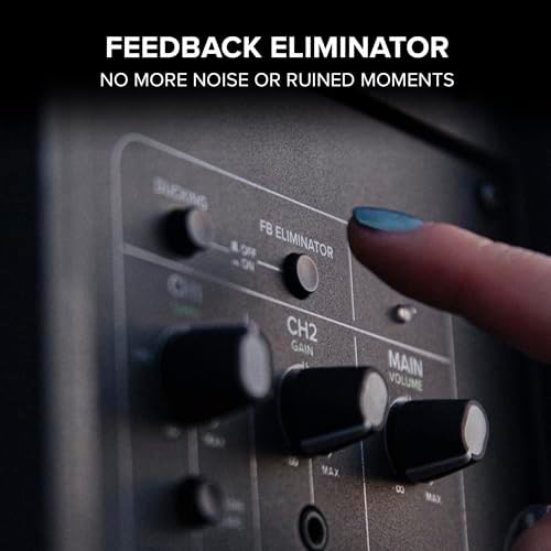 Mackie Thump210 10 1400W Compact Powered Loudspeaker with Heavy Duty Drivers and Music Ducking Mode