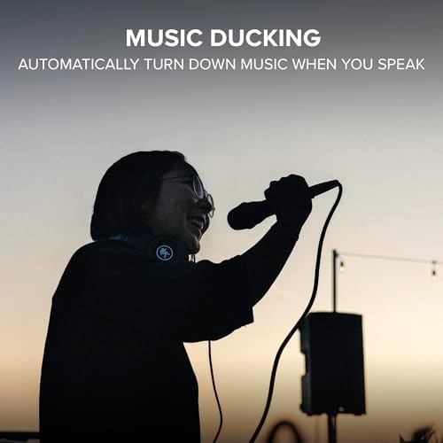 Mackie Thump210 10 1400W Compact Powered Loudspeaker with Heavy Duty Drivers and Music Ducking Mode