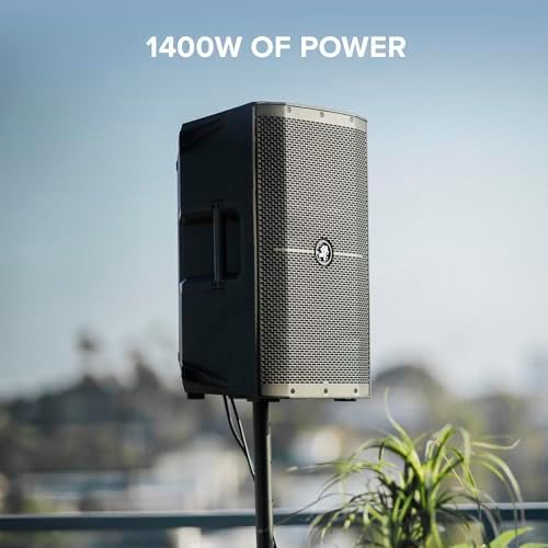 Mackie Thump210 10 1400W Compact Powered Loudspeaker with Heavy Duty Drivers and Music Ducking Mode