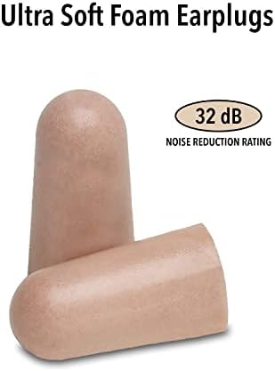 Macks Double Up Shooting Earmuffs   Black Shooters Ear Muffs and Soft Foam Ear Plugs for Hunting  Tactical  Target  Skeet and Trap Shooting