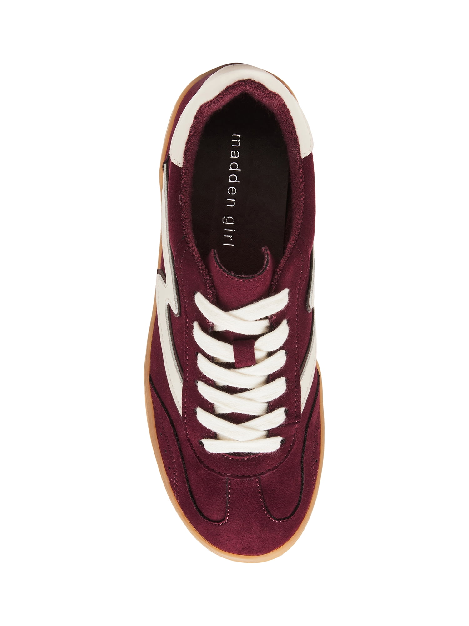 Madden Girl Women s Giia Gum Sole Lace Up Sneakers