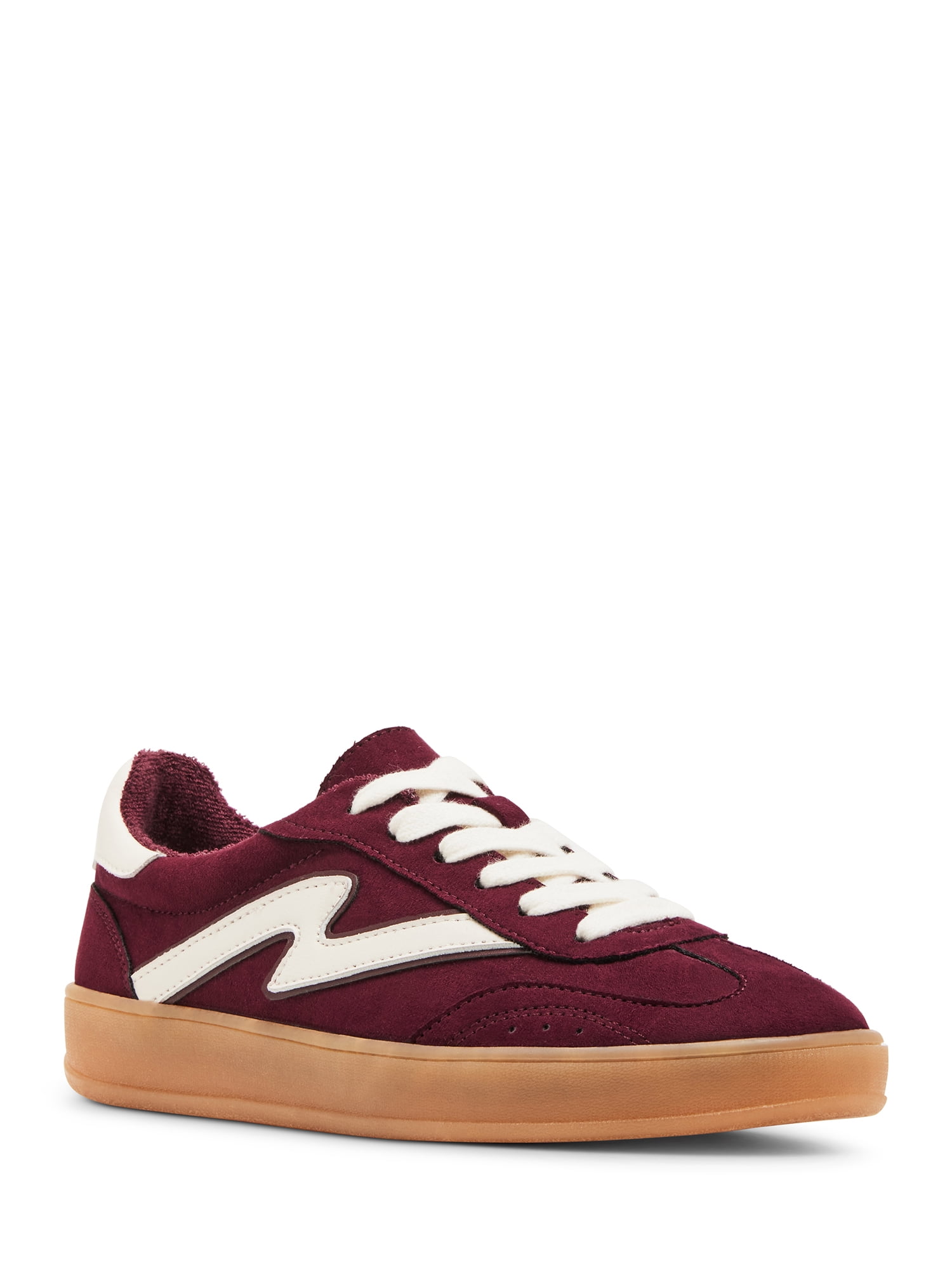 TALLA 7 - Madden Girl Women s Giia Gum Sole Lace Up Sneakers