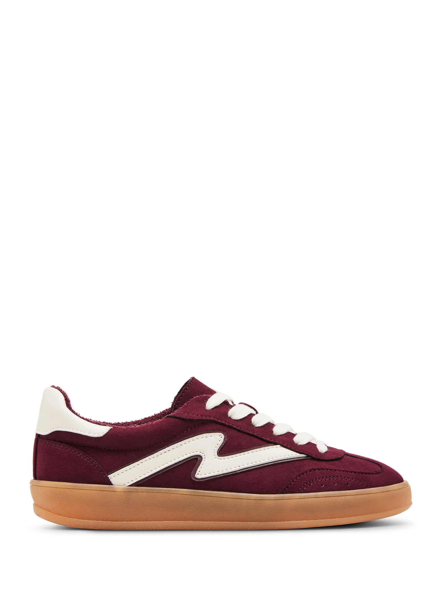 TALLA 7 - Madden Girl Women s Giia Gum Sole Lace Up Sneakers