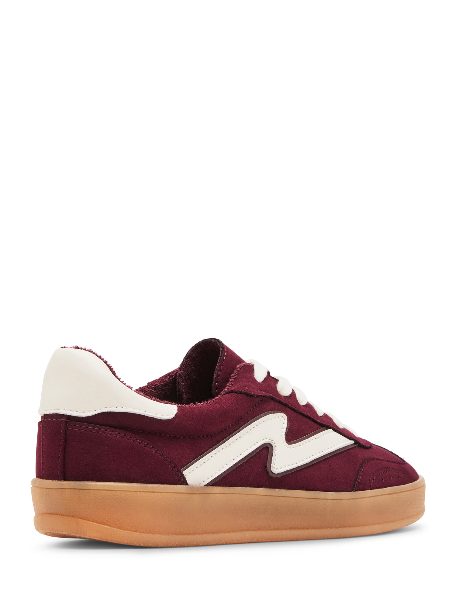 TALLA 7 - Madden Girl Women s Giia Gum Sole Lace Up Sneakers