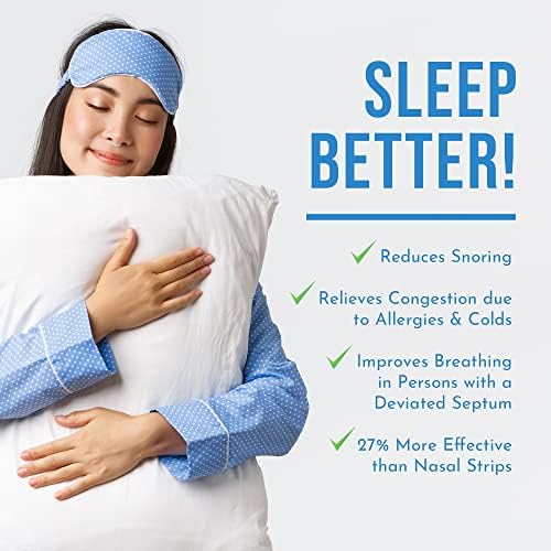 Made in USA  Nasilator Anti Snoring Devices   Soft and Flexible Nasal Dilators   Improves Breathing & Sleeping   Snoring Solution   Reusable & Better Than Nasal Strips Pack of 4  Medium 
