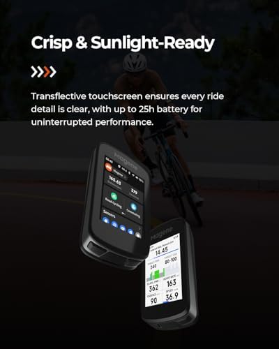 Magene C606 Pro GPS Bike Computer   2 8 Transflective Touchscreen  25Hr Battery  Offline Navigation  Climb Pro  Live Segments  ANT /Bluetooth Cycling Computer