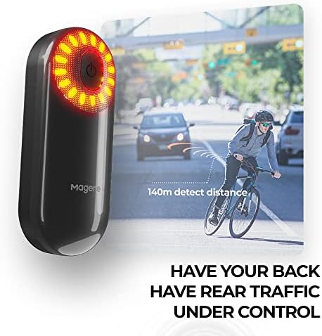 Magene L508 Bike Radar Tail Light  Smart Rear View Radar Taillight Compatible with Some Bike Computers and Watches  Support Magene Utility APP Display