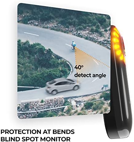 Magene L508 Bike Radar Tail Light  Smart Rear View Radar Taillight Compatible with Some Bike Computers and Watches  Support Magene Utility APP Display