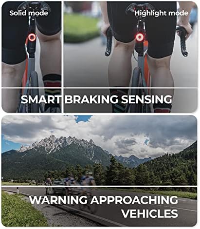 Magene L508 Bike Radar Tail Light  Smart Rear View Radar Taillight Compatible with Some Bike Computers and Watches  Support Magene Utility APP Display