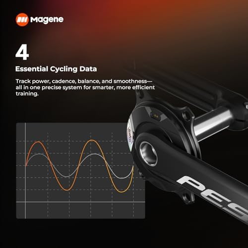 Magene PES P505/P515 Power Meter Crankset    1  Accuracy  625g Lightweight  330H Battery  110BCD  ANT /Bluetooth  IPX7 Waterproof for Cycling