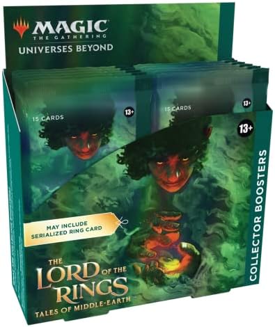 Magic The Gathering The Lord of The Rings  Tales of Middle Earth Commander Deck 1   Collector Booster Sample Pack