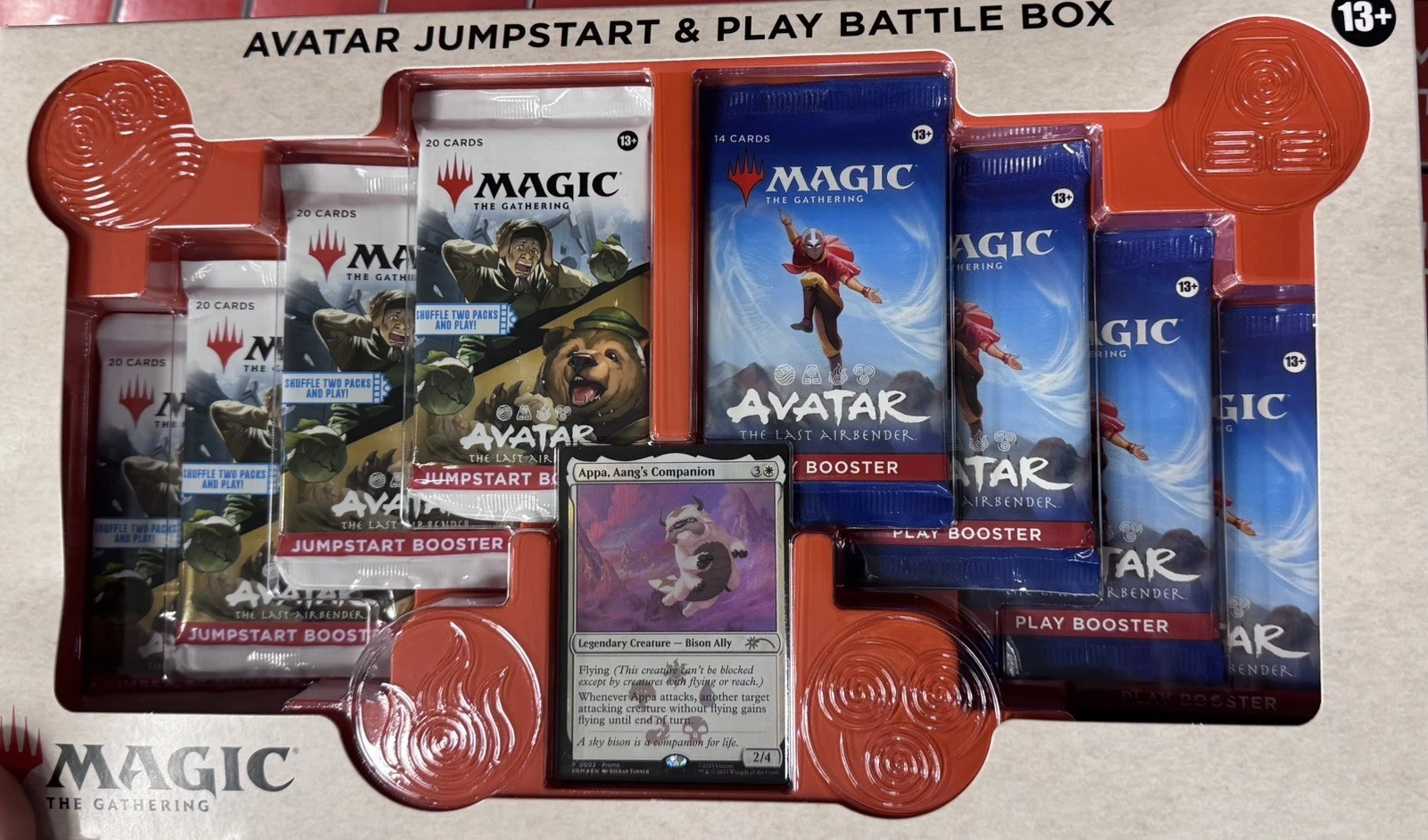 Magic The Gathering Avatar  The Last Airbender Jumpstart Battle Box  8 Packs 