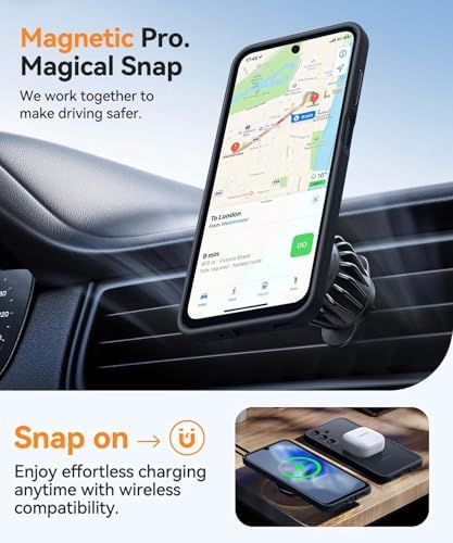 Magnetic for OnePlus 15 Case with 2   Tempered Glass Screen Protector Matte Translucent Shockproof Protective Bumper Phone Cover  Black 