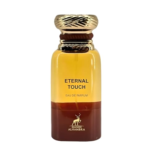 Maison Alhambra Eternal Touch   Spicy  Gourmand  Woody  Sweet   Eau de Parfum Spray Long Lasting Fragrance for Men  2 7 Ounce / 80 ml