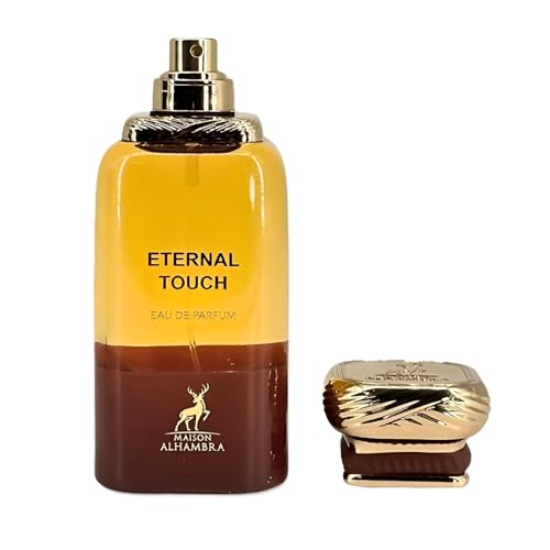 Maison Alhambra Eternal Touch   Spicy  Gourmand  Woody  Sweet   Eau de Parfum Spray Long Lasting Fragrance for Men  2 7 Ounce / 80 ml