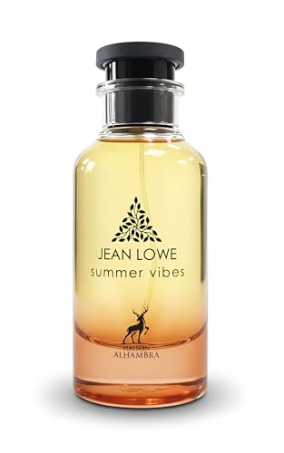Maison Alhambra Jean Lowe Vibe   Citrus  Fruity  Aromatic  Woody   Eau de Parfum Spray for Unisex  3 4 Ounce / 100 ml