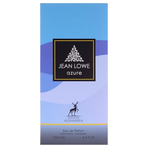 Maison Alhambra Jean Lowe   Azure for Unisex   3 4 oz EDP Spray