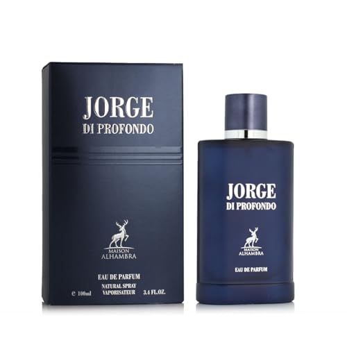 Maison Alhambra Jorge Di Profondo Eau de Parfum Spray for Men  3 4 Ounce