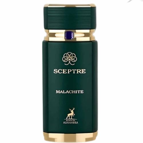 Maison Alhambra Sceptre Malachite Eau de Parfum en espray unisex, 3.4 onzas