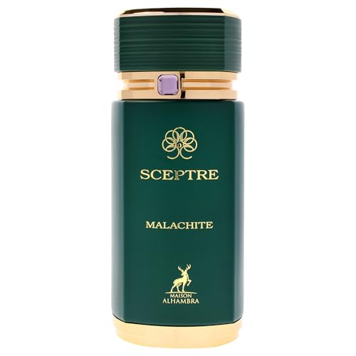 Maison Alhambra Sceptre Malachite for Unisex Eau de Parfum Spray  3 4 Ounce / 100 ml