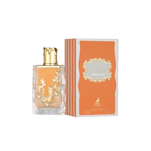Maison Alhambra Sugar Me Carrot Cake EDP Unisex 3 4 Fl Oz   Carrot Cake  Hazelnut  Almond & Vanilla Gourmand Fragrance