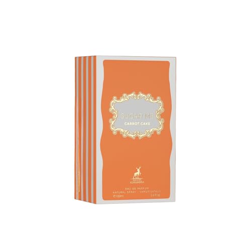 Maison Alhambra Sugar Me Carrot Cake EDP Unisex 3 4 Fl Oz   Carrot Cake  Hazelnut  Almond & Vanilla Gourmand Fragrance