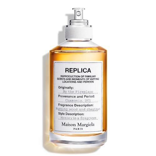 Maison Margiela   Replica   By the Fireplace Eau de Toilette   Warm & Spicy Fragrance   With Chestnut  Wood & Vanilla