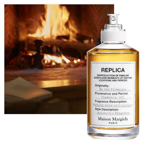 Maison Margiela   Replica   By the Fireplace Eau de Toilette   Warm & Spicy Fragrance   With Chestnut  Wood & Vanilla