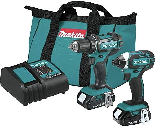 Makita CT225SYX 18V LXT  Lithium Ion Compact Cordless 2 Pc  Combo Kit  1 5Ah 